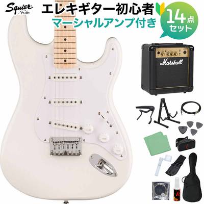 Squier by Fender SONIC STRATOCASTER HT Arctic White エレキ 