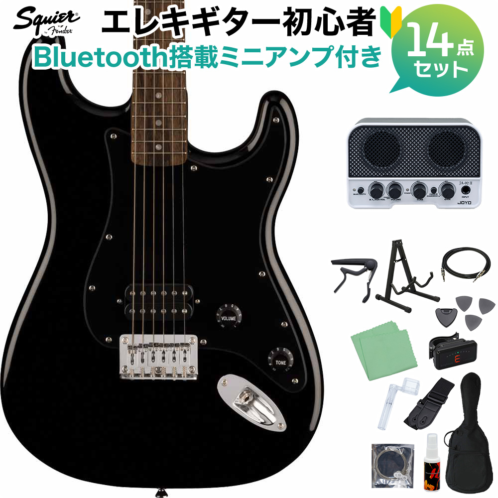 Squier by Fender SONIC STRATOCASTER HT H Black エレキギター初心者