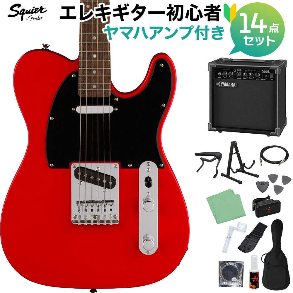 Squier by Fender SONIC TELECASTER Torino Red エレキギター初心者14 ...