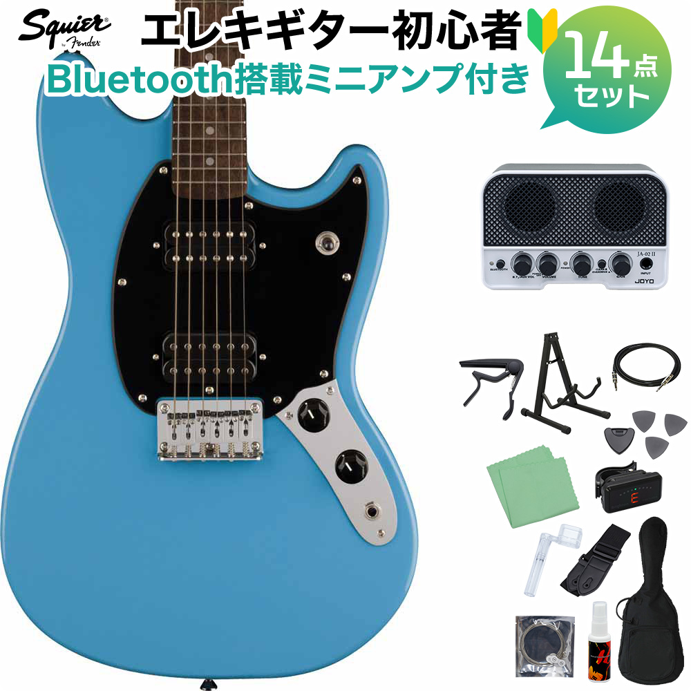 Squier by Fender SONIC MUSTANG HH California Blue エレキギター 