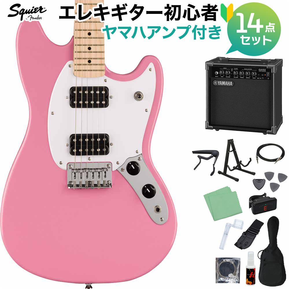 Squier by Fender エレキギター （ケース付き） - エレキギター