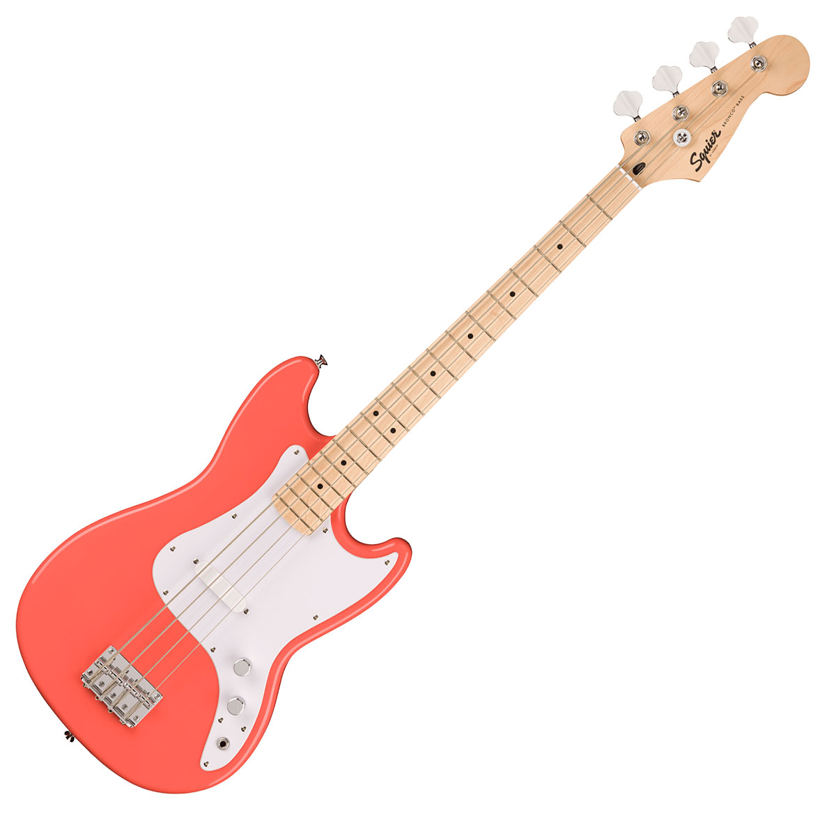 Squier by Fender SONIC BRONCO BASS Tahitian Coral ベース 初心者12 
