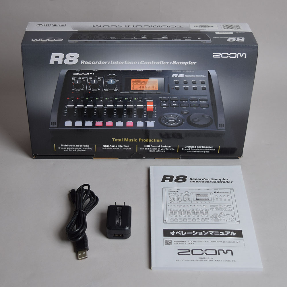 ZOOM R8 モバイルスタジオ レコーダー ズーム | 島村楽器オンラインストア