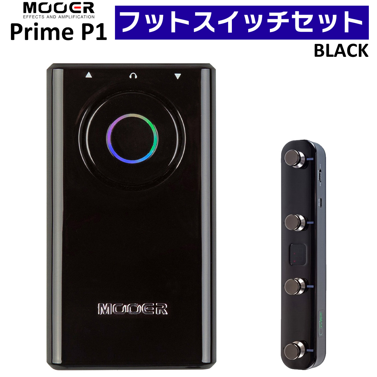 mooer Prime P1(Black) \u0026 GWF4マルチエフェクターセット