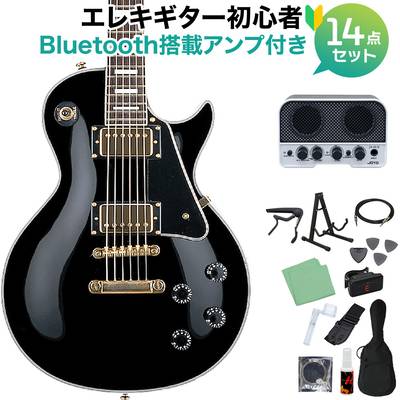 Photogenic LP-300C BK エレキギター初心者14点セット 【Bluetooth搭載