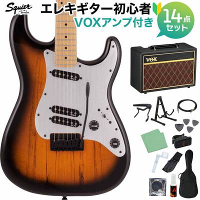 Squier by Fender FSR Contemporary Exotic Stratocaster Special 2TS エレキギター初心者14点セット【VOXアンプ付き】 コンテンポラリーストラトキャスター スクワイヤー / スクワイア 