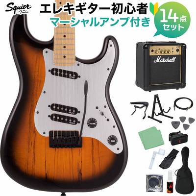 Squier by Fender FSR Contemporary Exotic Stratocaster Special 2TS エレキギター初心者14点セット【マーシャルアンプ付き】 コンテンポラリーストラトキャスター スクワイヤー / スクワイア 