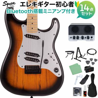 Squier by Fender FSR Contemporary Exotic Stratocaster Special 2TS エレキギター初心者14点セット【Bluetooth搭載ミニアンプ付き】 コンテンポラリーストラトキャスター スクワイヤー / スクワイア 