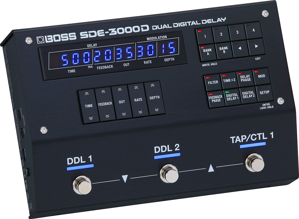 BOSS SDE-3000D デュアルデジタルディレイ 【名機 SDE-3000を再現