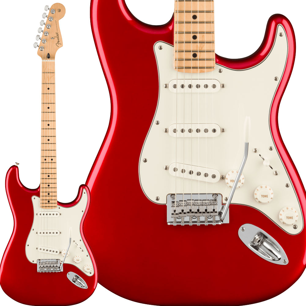 Fender Player Stratocaster Candy Apple Red エレキギター ストラト 