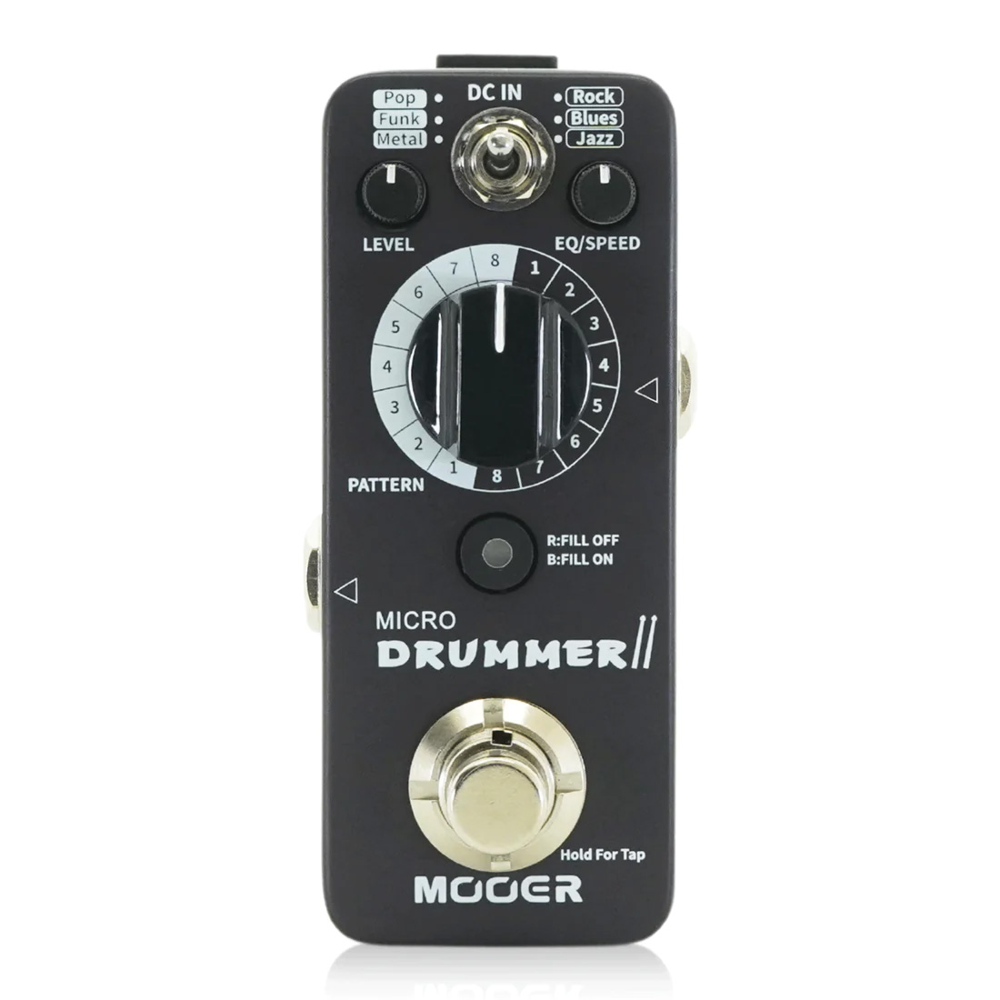 MOOER ムーア Micro Drummer II リズムマシン ドラムマシン エフェクター ミニペダル マイクロドラマーツー