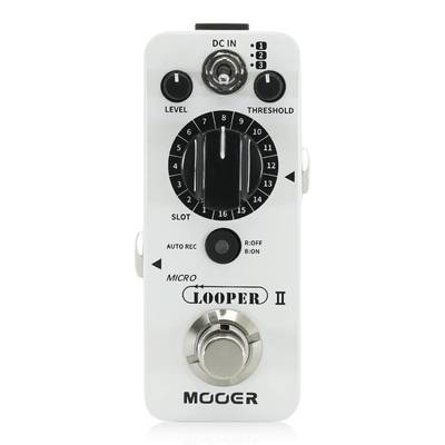 MOOER Micro Looper II ルーパー エフェクター ミニペダル 48スロット 各スロット最大10分 ムーア 