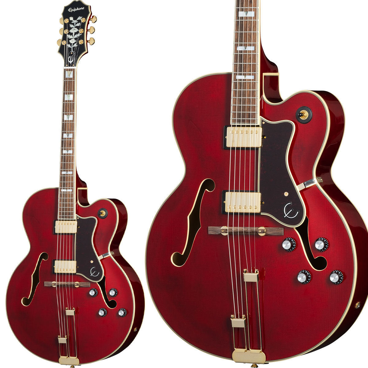 Epiphone Broadway Wine Red エレキギター フルアコ 【 エピフォン