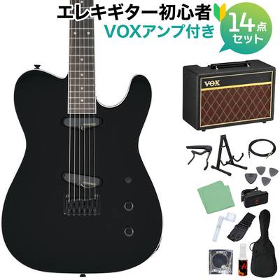 FERNANDES TEJ-STD 2S BLACK エレキギター初心者14点セット