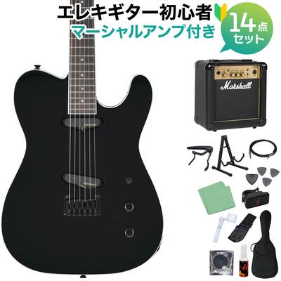 FERNANDES TEJ-STD 2S BLACK エレキギター初心者14点セット