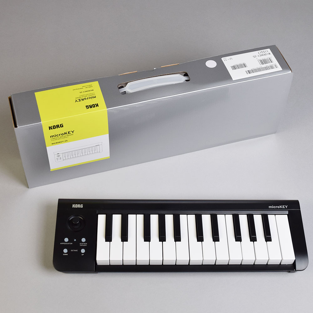 KORG microKEY2-25 MIDIキーボード 25鍵盤 コルグ microKEY-25【中古