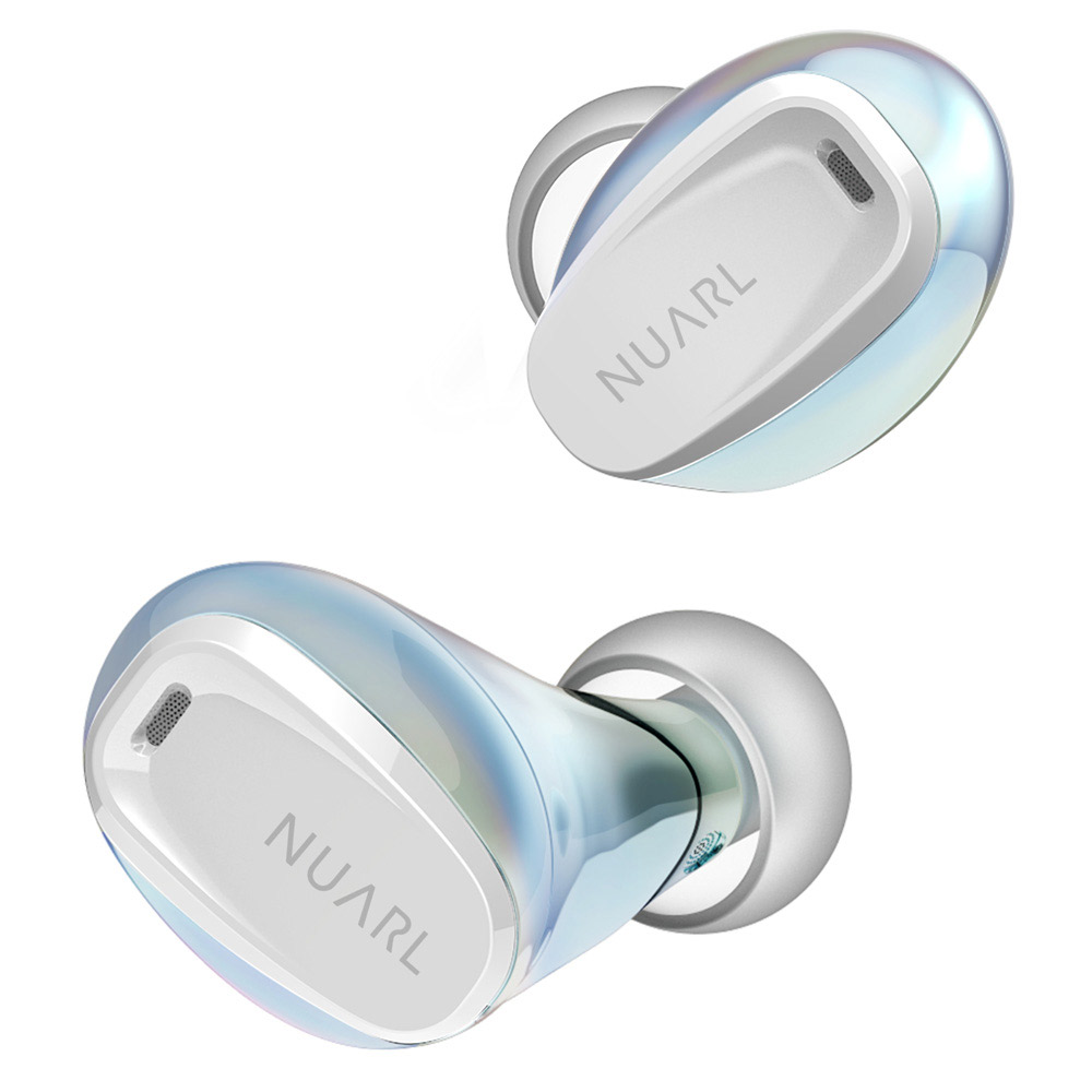 NUARL EARBUDS (オーロラホワイト) 完全ワイヤレスイヤホン Bluetooth