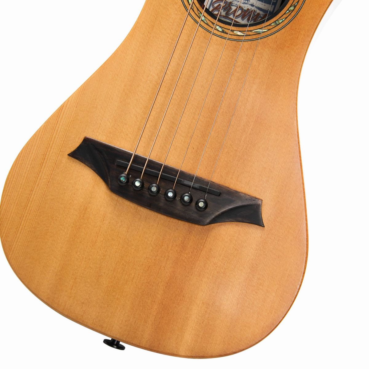 Bromo BAR3 オール単板 トラベルアコースティックギター ミニギター