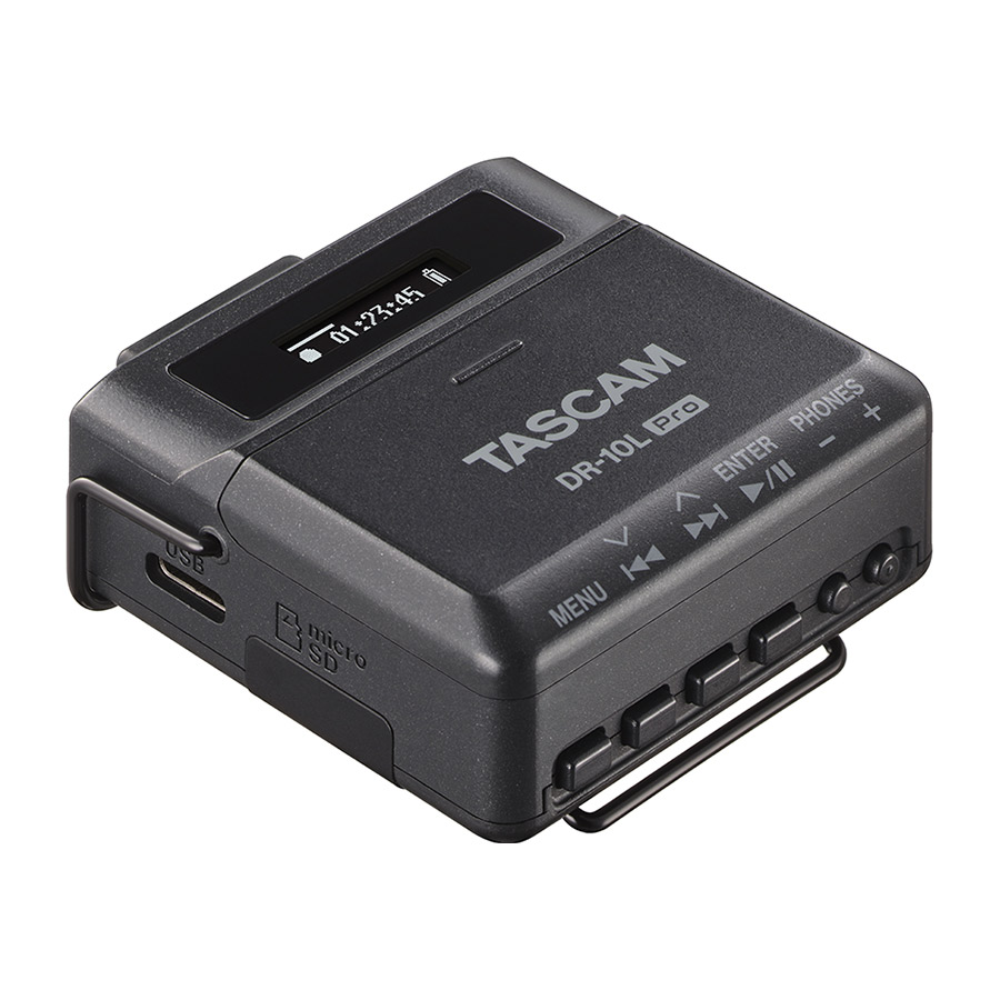 TASCAM DR-10L Pro ピンマイク フィールドレコーダー 32ビット ...