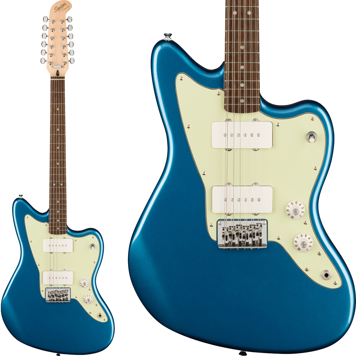 Squier by Fender Paranormal Jazzmaster XII Lake Placid Blue 12弦 ...