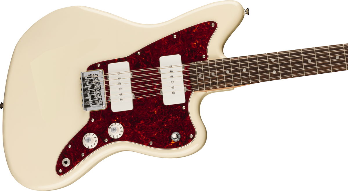 Squier by Fender Paranormal Jazzmaster XII Olympic White 12弦 