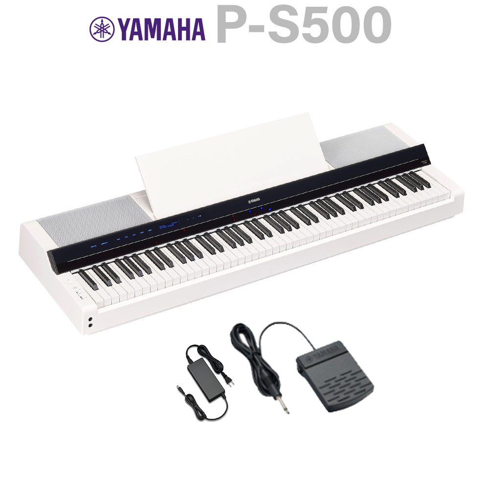 YAMAHA P-S500WH ホワイト 電子ピアノ 88鍵盤 ヤマハ Pシリーズ | 島村