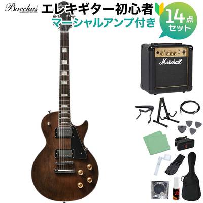 Bacchus DUKE-STD A-CHG エレキギター初心者14点セット【マーシャルアンプ付き】 グローバルシリーズ バッカス