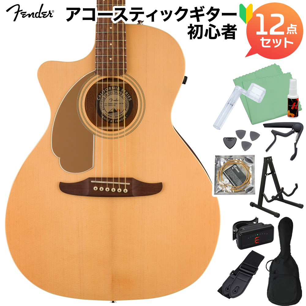 Fender Newporter Player Left-Handed Natural アコースティックギター 