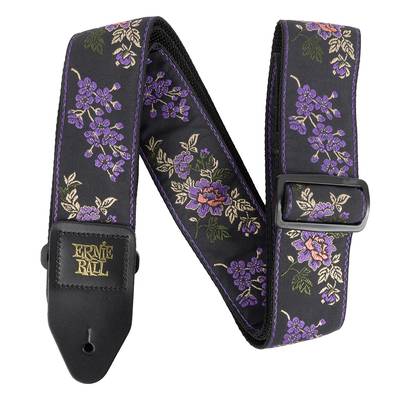 ERNiE BALL JACQUARD STRAPS Lavender Blossom ギターストラップ