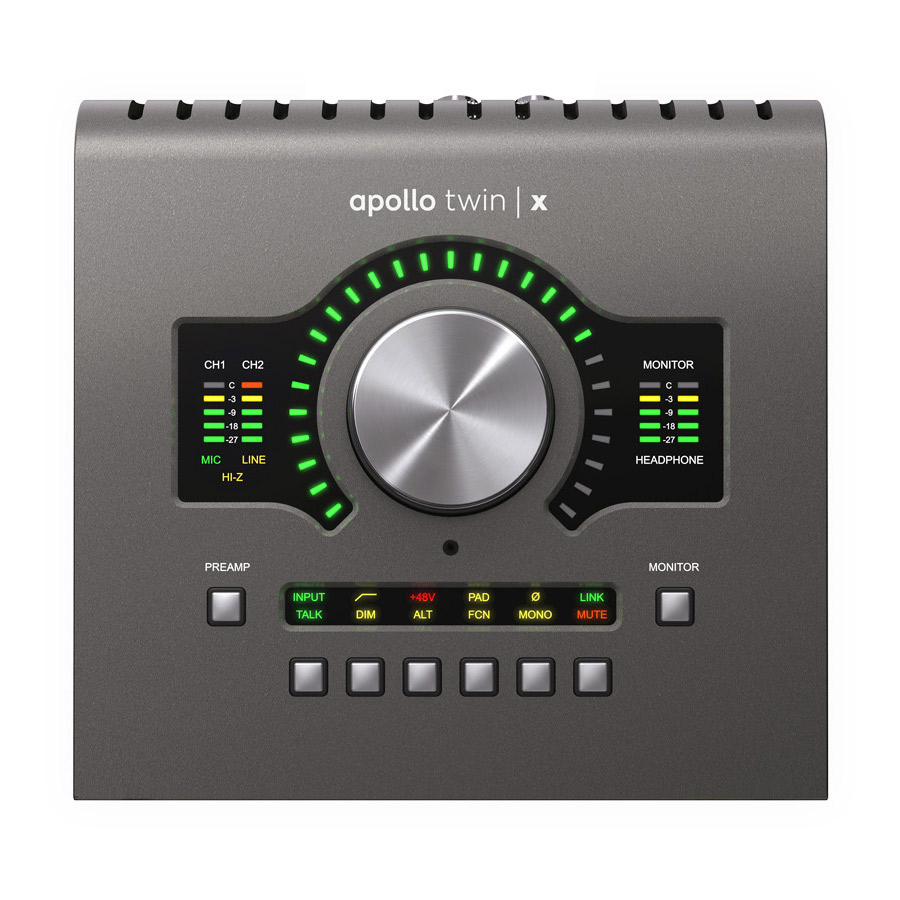 USB　オーディオインターフェイス-　Universal　Twin　Audio　Apollo　Heritage　Edition