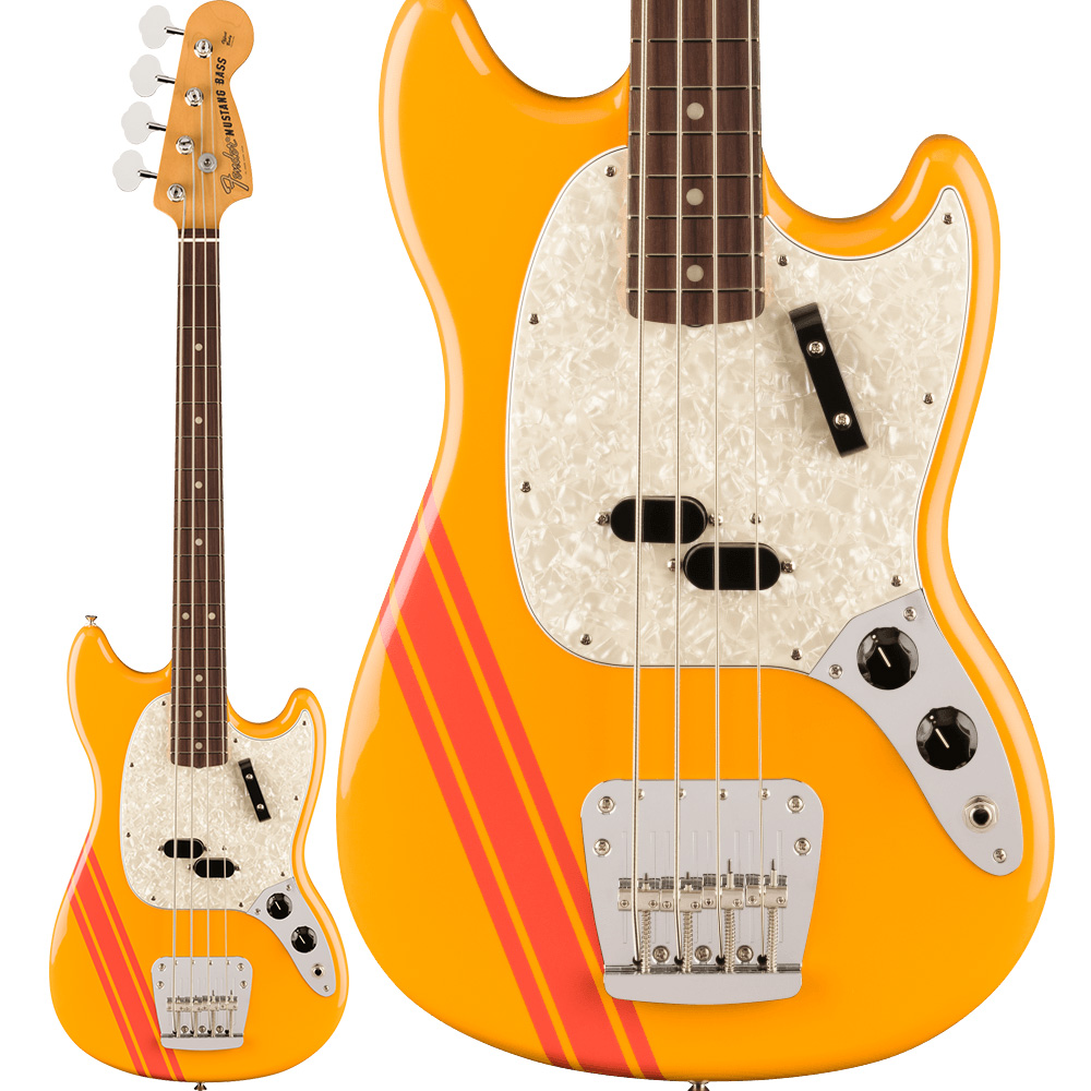 Fender Vintera II '70s Competition Mustang Bass Competition Orange 