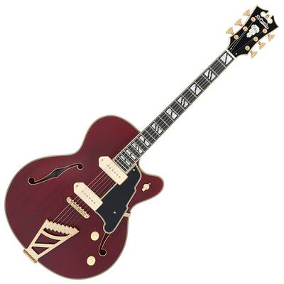 D'Angelico Deluxe 59 Satin Trans Wine エレキギター ディアンジェリコ 