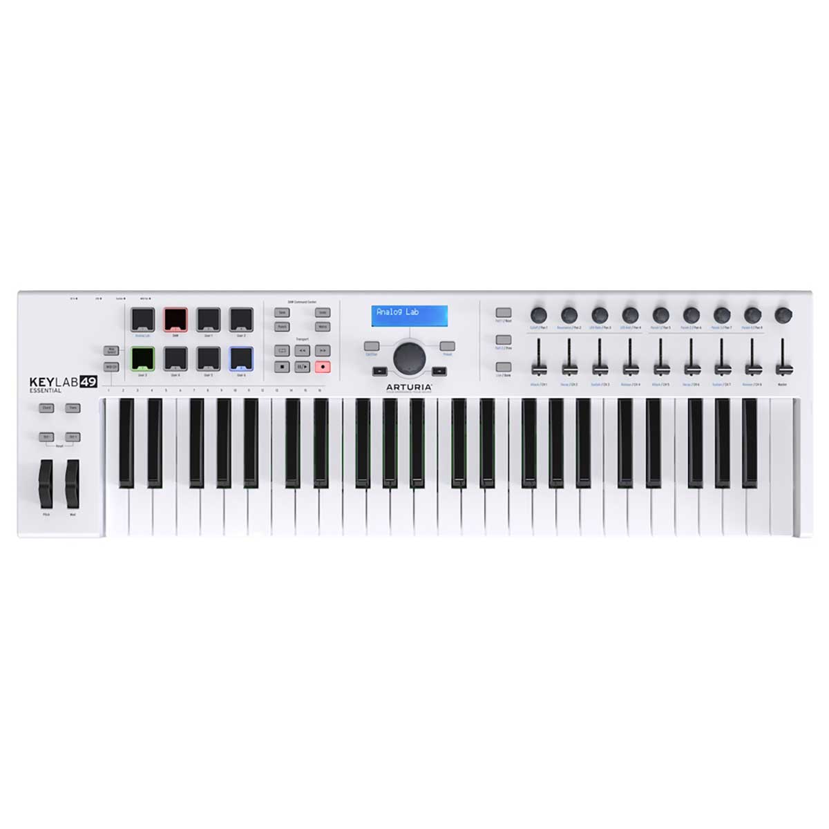 49　KeyLab　ホワイト　49鍵盤　Essential　アートリア　White　B級品特価】　MIDIキーボード　ARTURIA　島村楽器オンラインストア