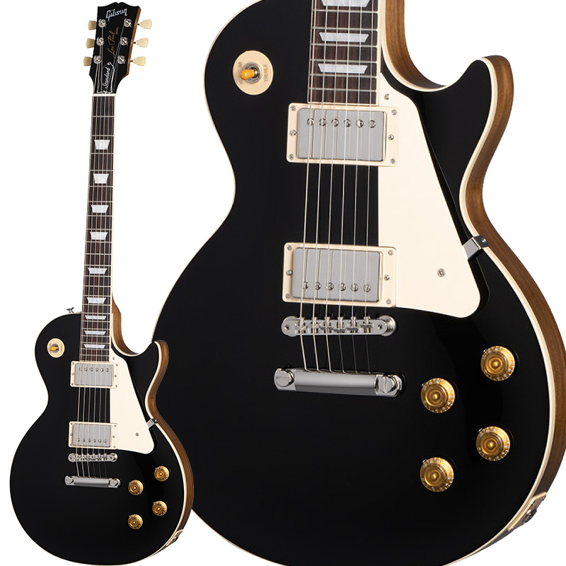Gibson Les Paul Standard 50s Plain Top Ebony (エボニー) エレキ 