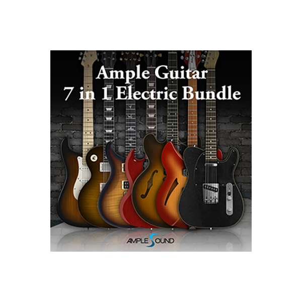 [特価 2024/05/08迄] AMPLE SOUND AMPLE GUITAR 7 IN 1 ELECTRIC BUNDLE アンプル・サウンド  B8623[メール納品 代引き不可]