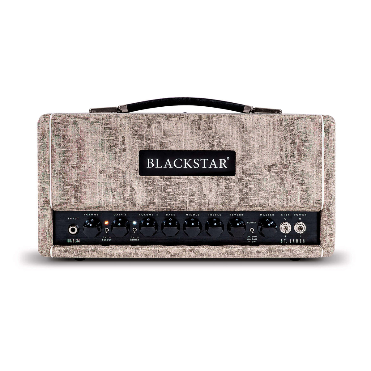B級品特価] Blackstar St. James 50 EL34 Head チューブギターアンプ 