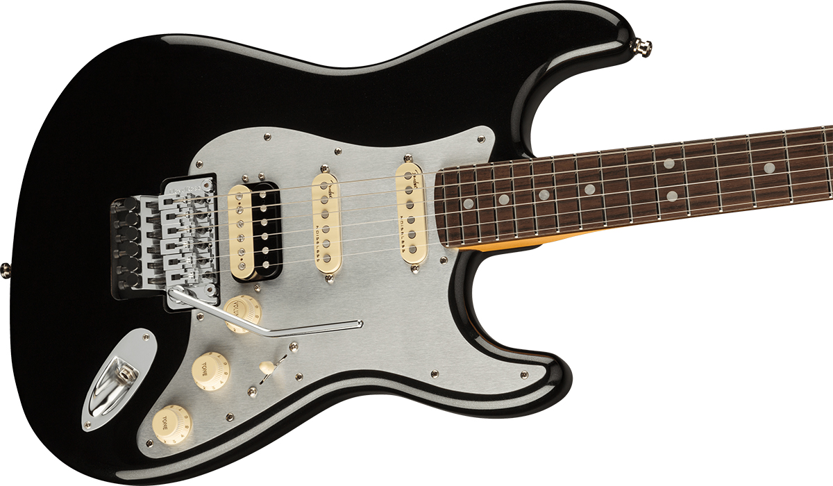 Fender Ultra Luxe Stratocaster Floyd Rose HSS Mystic Black エレキ