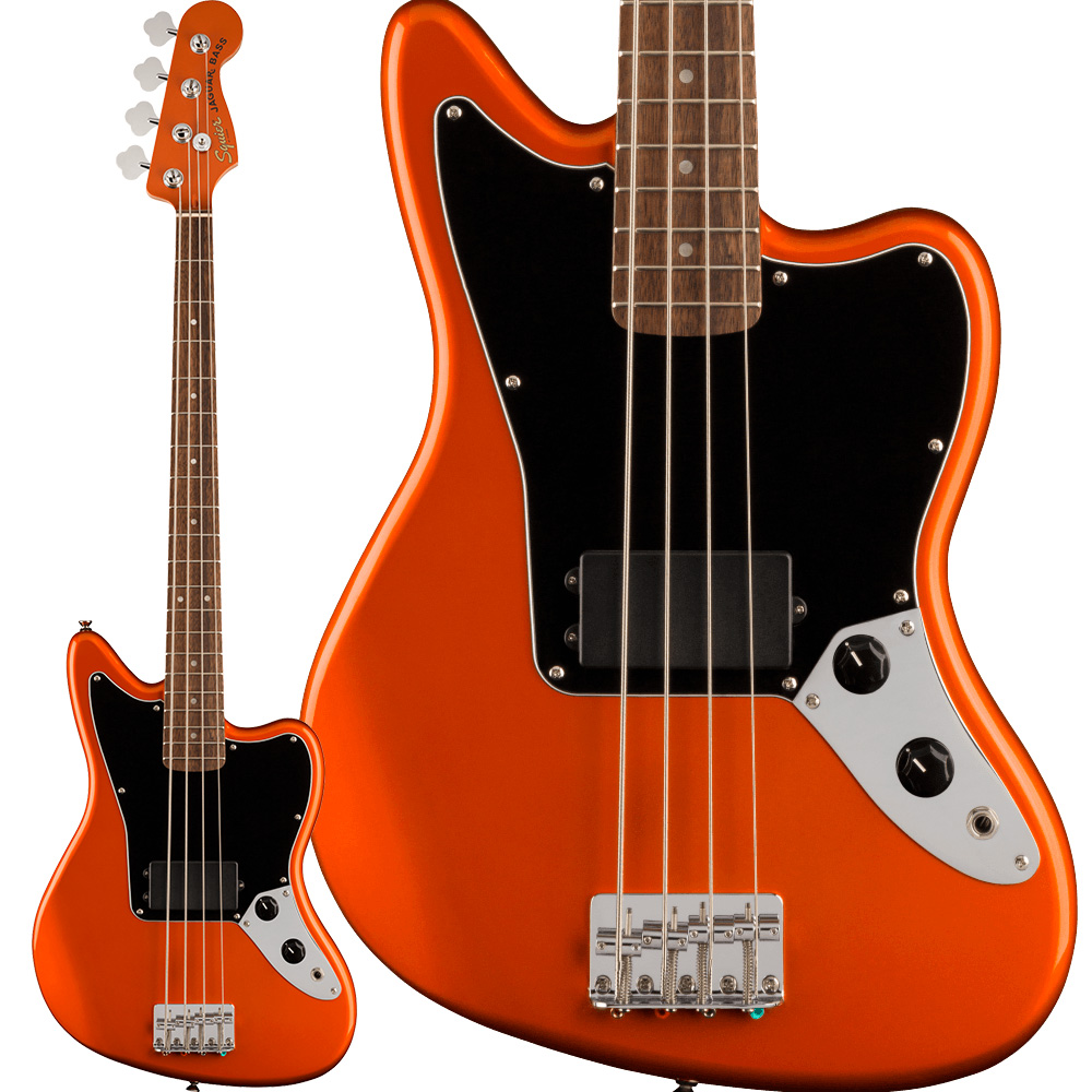 Squier by Fender FSR Affinity Series Jaguar Bass H Metallic Orange