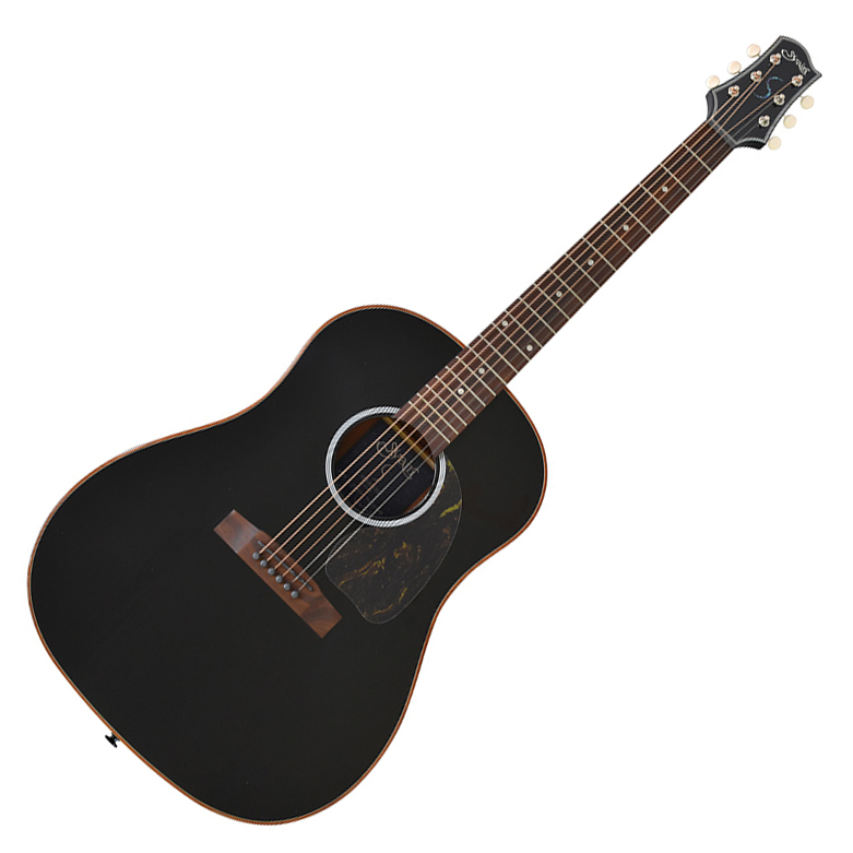 S.Yairi YAJ-1200 EB (Ebony Black) アコースティックギター エボニー 
