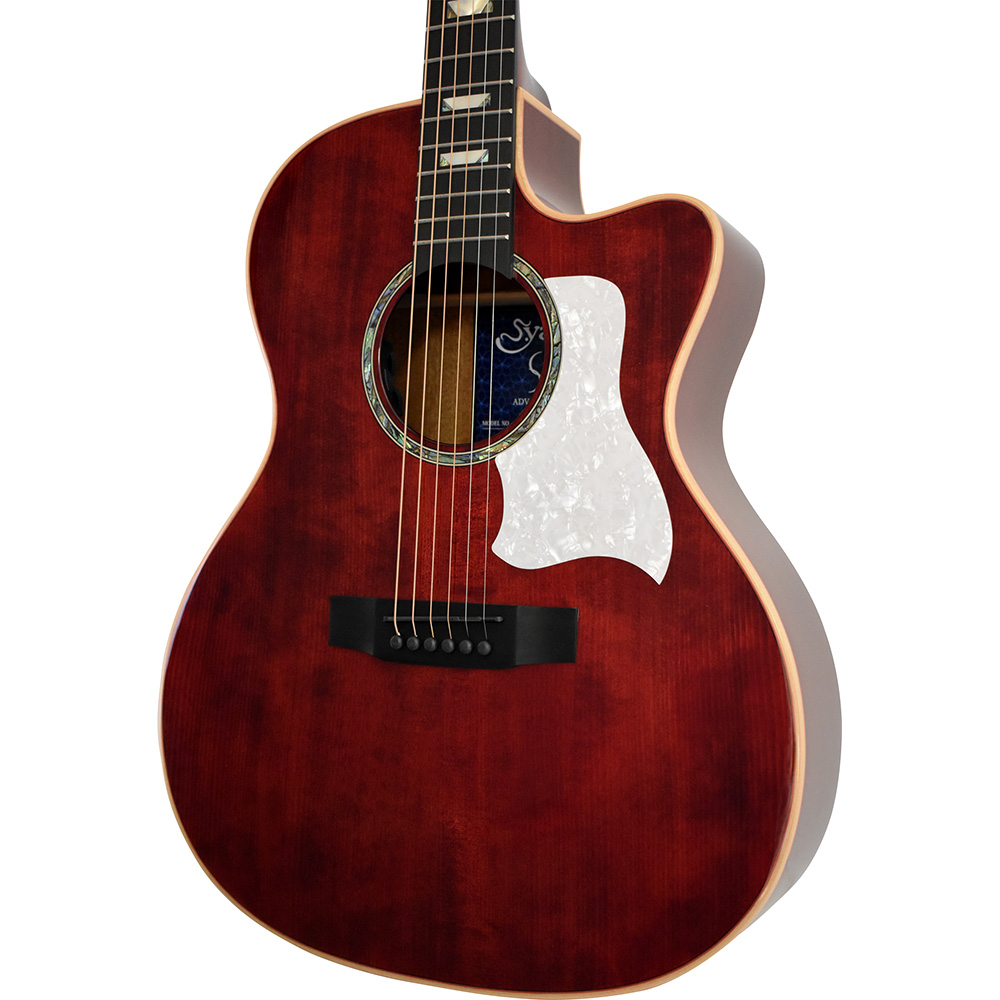 S.Yairi YATK-1400EC WR (Wine Red) エレアコギター アコースティックギター ワインレッド Advancedシリーズ S ヤイリ | 島村楽器オンラインストア