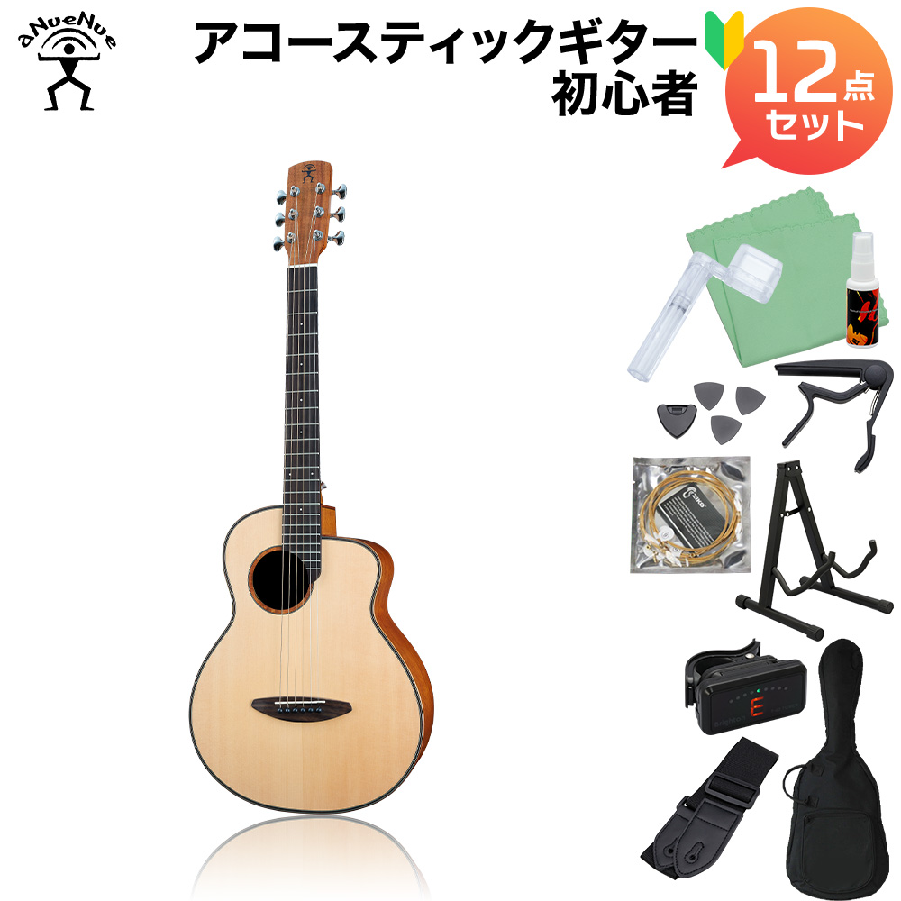 aNueNue M10 アコースティックギター初心者12点セット ミニギター