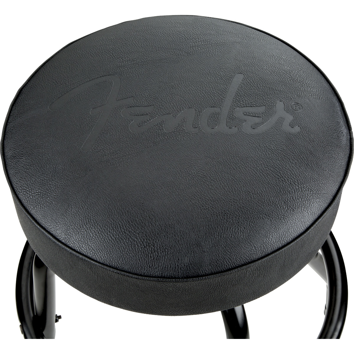 Fender Embossed Black Logo Barstool Black/Black 24