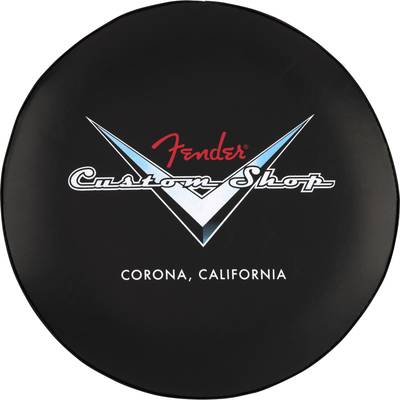 Fender Custom Shop Chevron Logo Barstool Black/Chrome 24