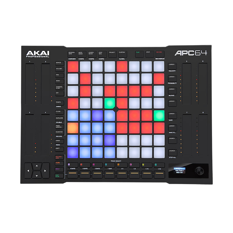 AKAI APC64 MIDIコントローラー Ableton Liveコントローラー アカイ