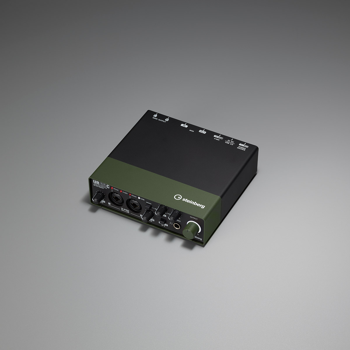 steinberg UR22C GN (グリーン) オーディオインターフェイス USBタイプ 