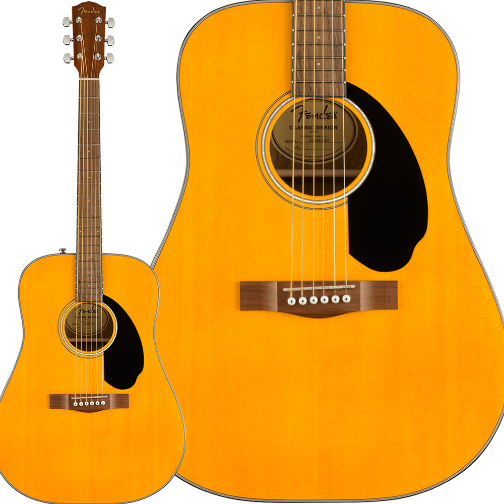 Fender CD-60S Exotic Dao Dreadnought Natural アコースティック ...