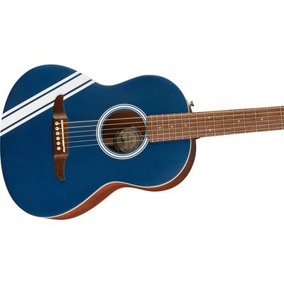 Fender Sonoran Mini Lake Placid Blue w/Competition Stripes アコースティックギター  ミニギター ギグバッグ付属 フェンダー