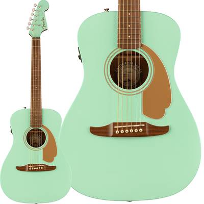 Fender FSR Malibu Player Surf Green エレアコギター サーフグリーン トップ単板 フェンダー LIMITED  EDITION