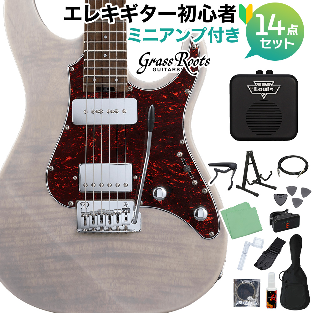 GrassRoots G-SN-CTM/P Blond エレキギター初心者14点セット