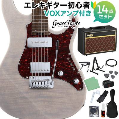 GrassRoots G-SNAPPER-CTM/P Blond エレキギター初心者14点セット